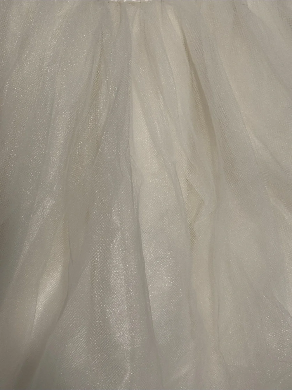 David’s Bridal flower girl dress ivory size 2T Worn ONCE - Picture 3 of 7